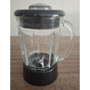 Cuisinart Blender Glass Jar with Blade and Lid Replacement Excellent Condition